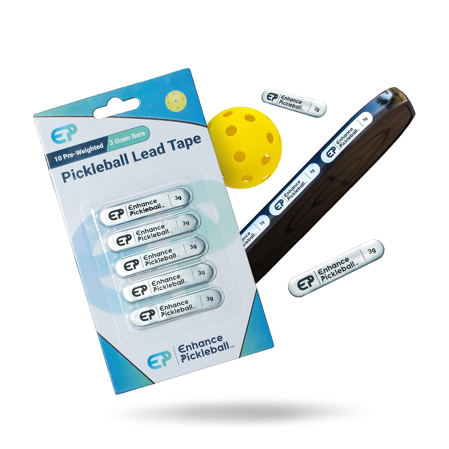 Enhance Pickleball Lead Tape ($13.99) – Customize Your Paddle Weight