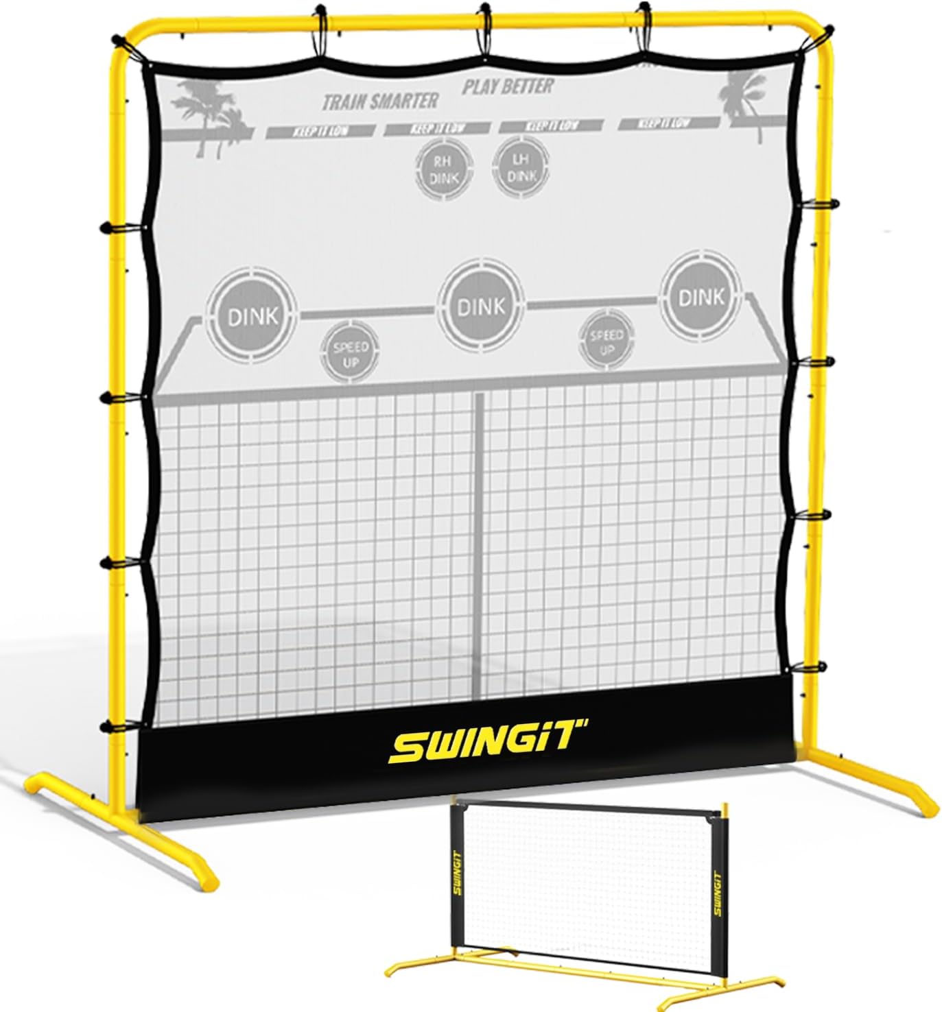 SwingIt Pickleball Rebounder Net ($119.99) – Solo Training Essential